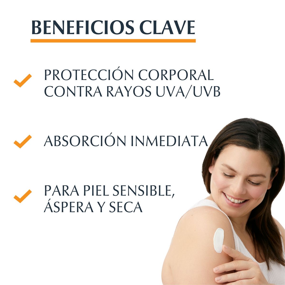 EUCERIN - Protector Solar Corporal Textura Ligera FPS 50 150 ml Eucerin