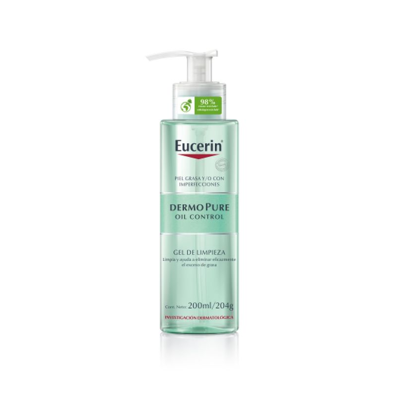 EUCERIN - Gel Limpiador Facial dermopure 200 Ml Eucerin