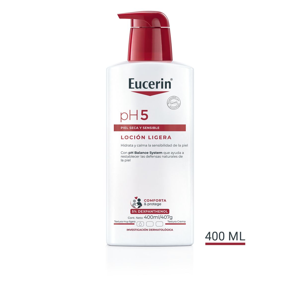 EUCERIN - Loción Corporal Ligera Ph5 400ml Eucerin