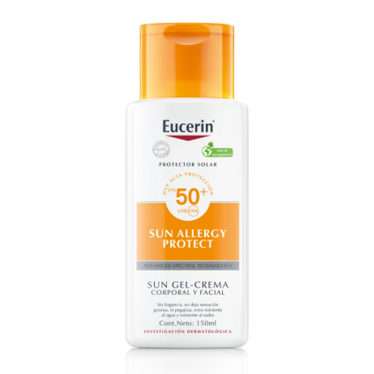 EUCERIN - Eucerin Sun Crema Gel Alergias Solares Spf50 150Ml Eucerin