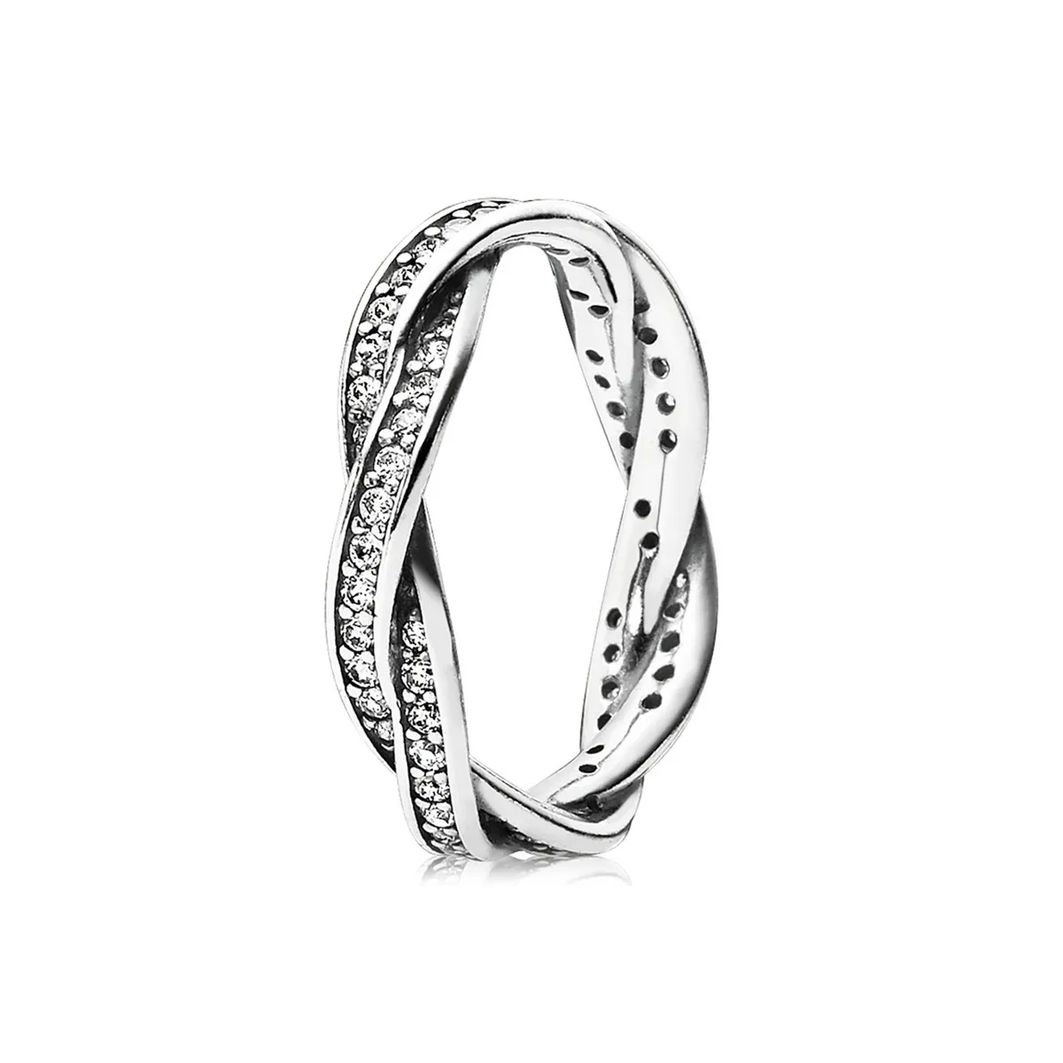 PANDORA - Anillo Entrelazado Mujer Pandora