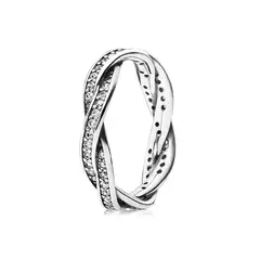 PANDORA - Anillo Entrelazado Mujer