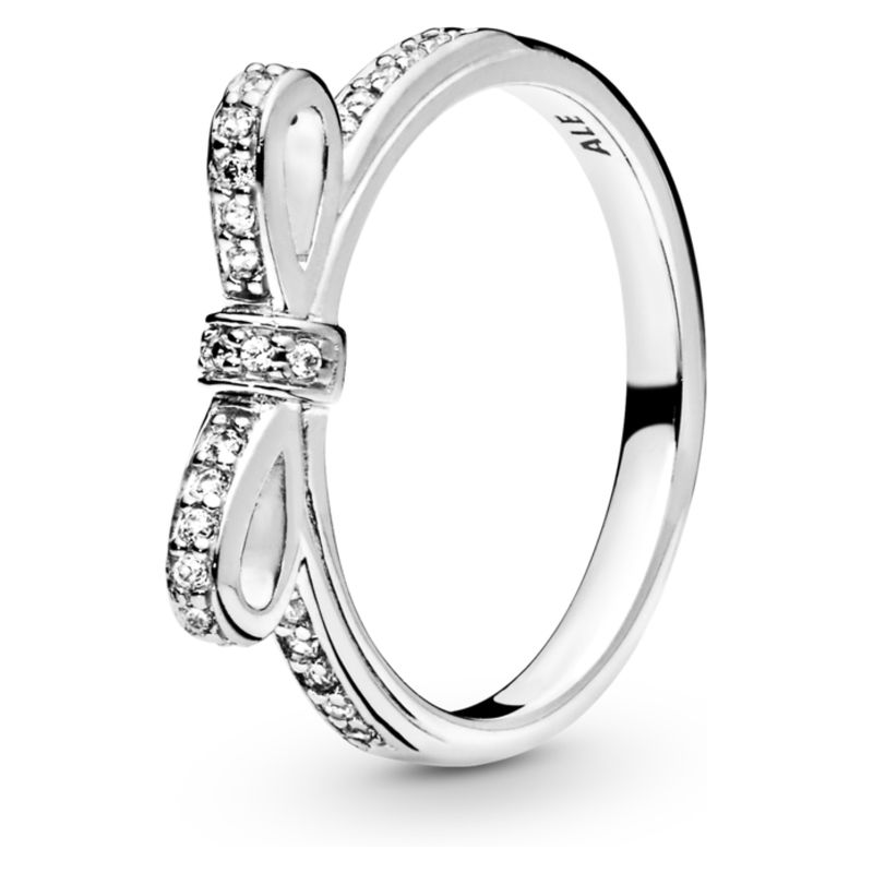 PANDORA - Pandora Anillo de Moño Brillante