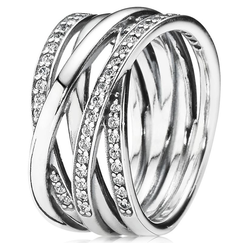 PANDORA - Anillo Entrelazado