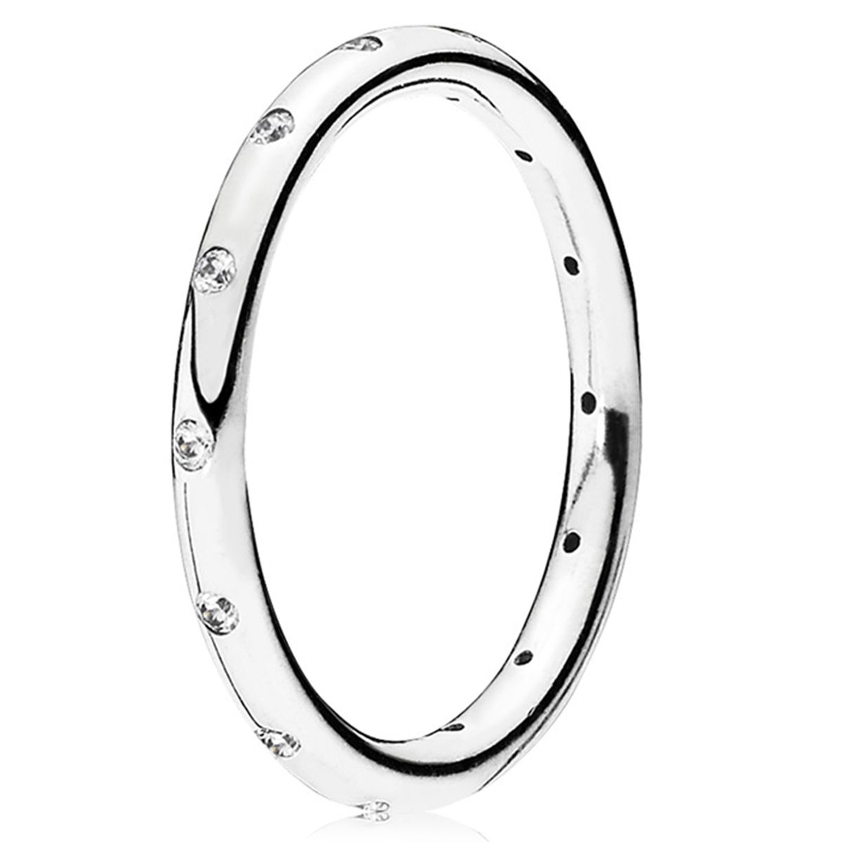 PANDORA - Anillo Gotas Brillantes Mujer Pandora