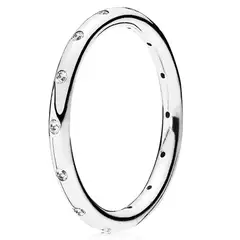 PANDORA - Anillo Gotas Brillantes Mujer