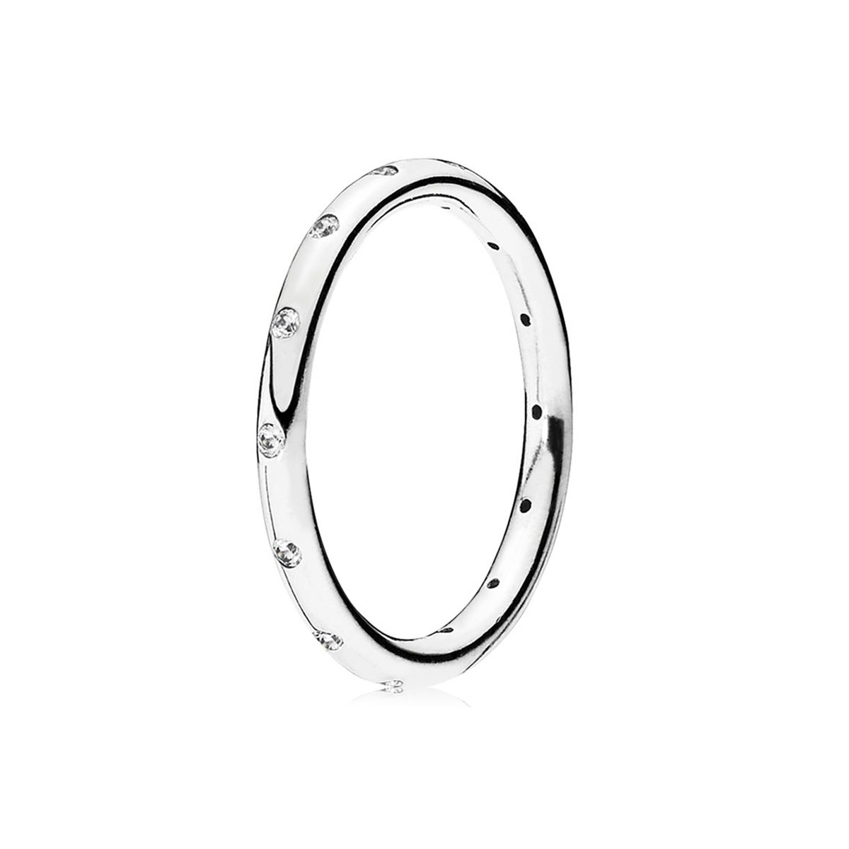 PANDORA - Anillo Gotas Brillantes Mujer Pandora