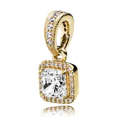 PANDORA - Colgante Oro Elegancia Temporal De Oro Mujer
