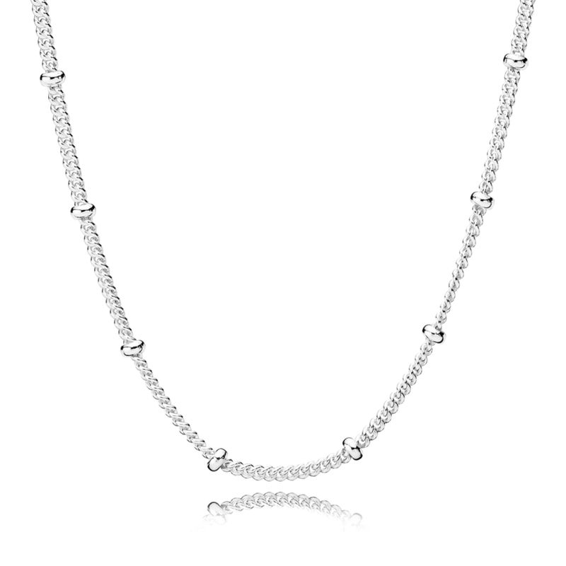 PANDORA - Collar Con Cuentas De Gotas 70Cm Mujer Pandora