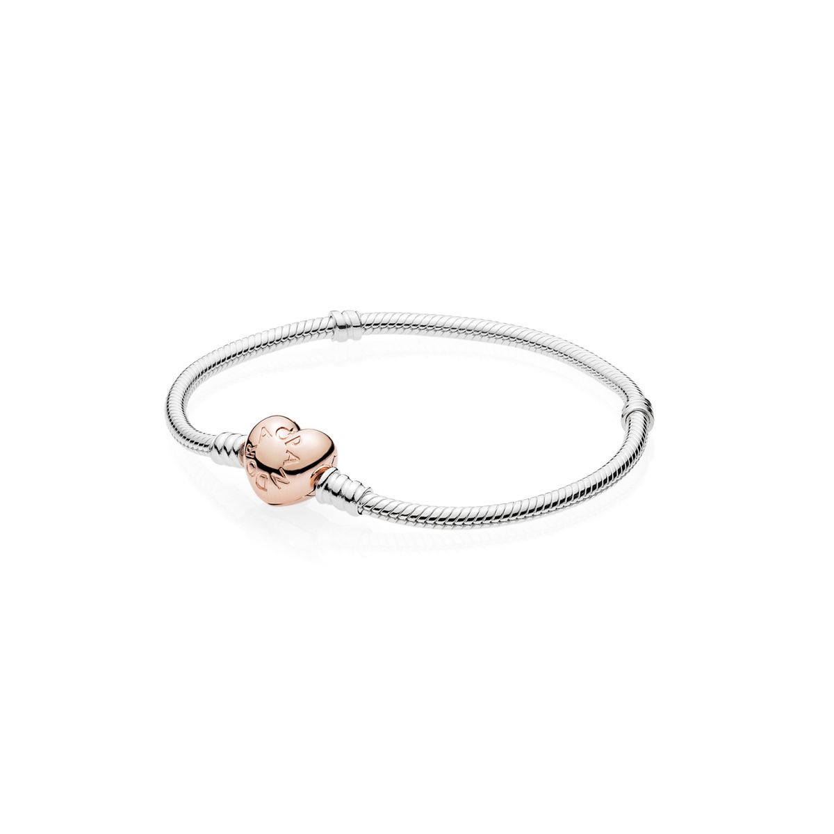 PANDORA - Pulsera Moments Serpiente Plata Mujer Pandora