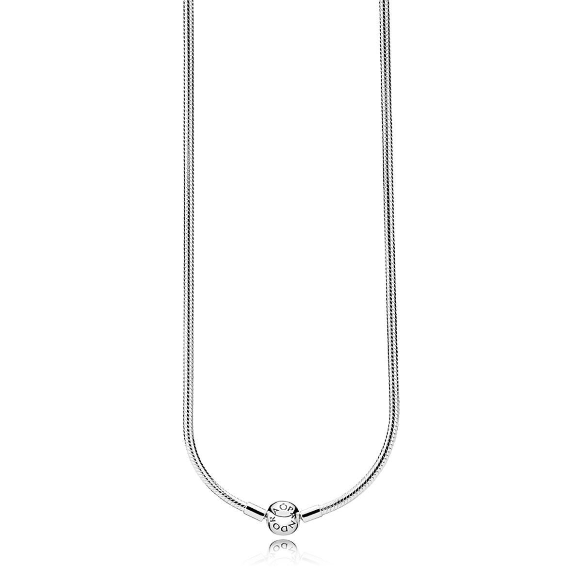 PANDORA - Collar Con Broche Insignia 50Cm Mujer Pandora