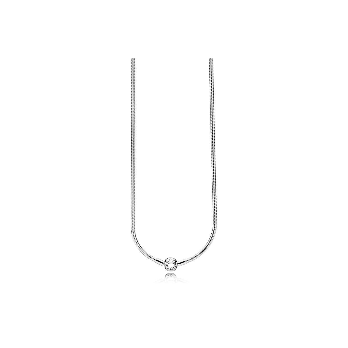 PANDORA - Collar Con Broche Insignia 50Cm Mujer Pandora