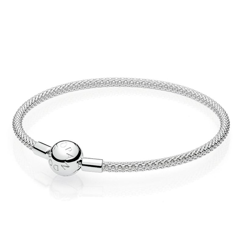 PANDORA - Pulsera de Plata Mujer Pandora