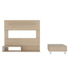 TUHOME - Panel Tv 40" + Mesa De Centro