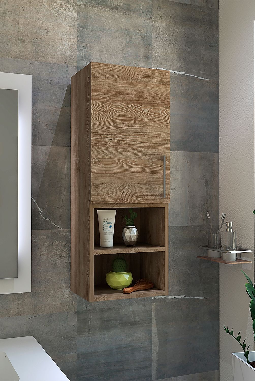 TUHOME - Mueble Auxiliar Barcelona Miel Tuhome