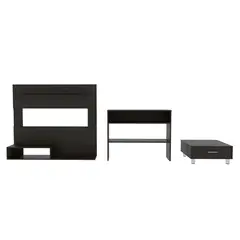 TUHOME - Panel TV 40" + Arrimo + Mesa de Centro
