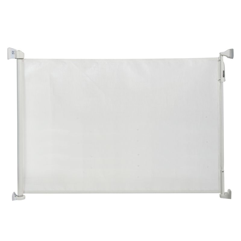 KIDCO - Puerta Seguridad Retract Baranda Blanco 140 Cm Kidco