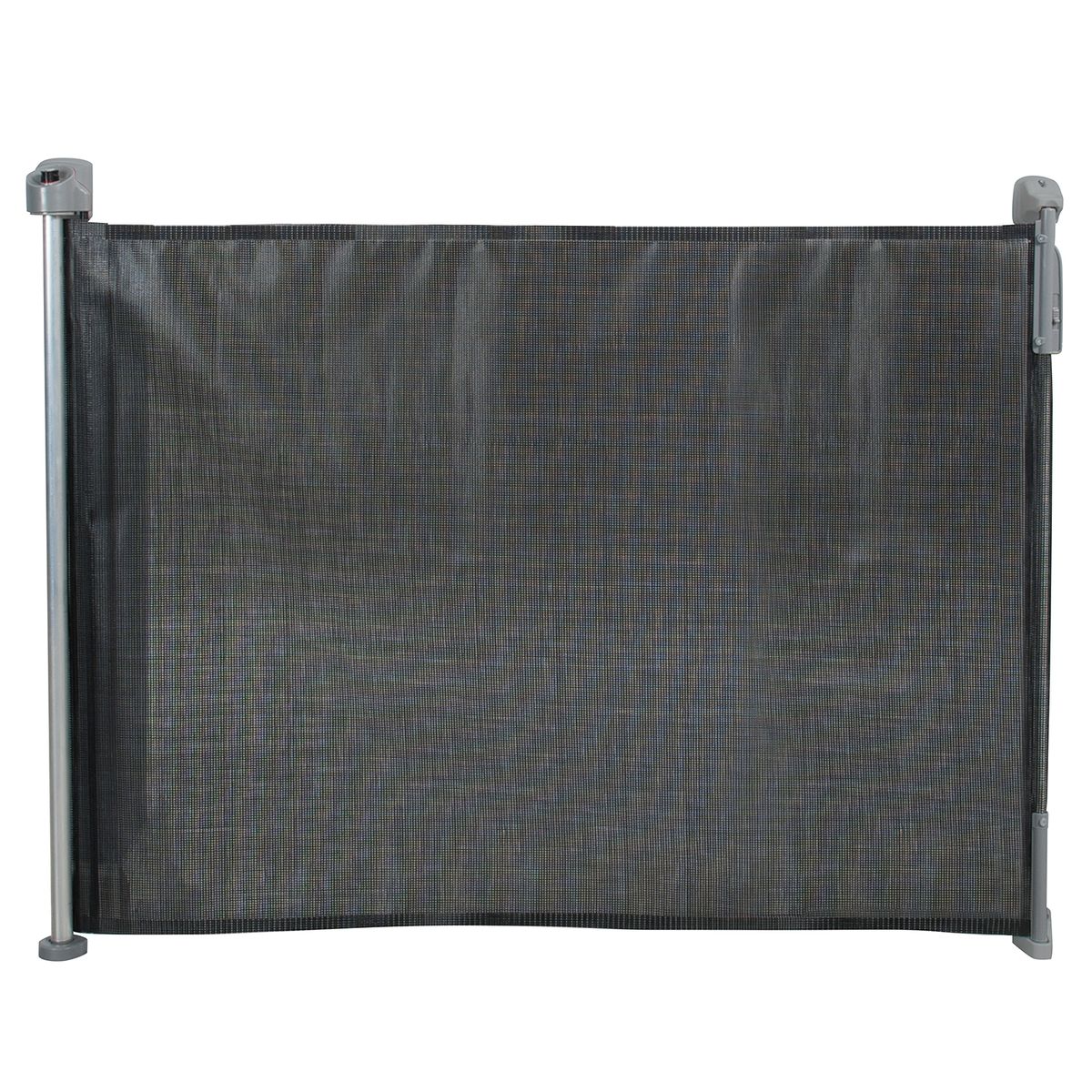 KIDCO - Puerta Seguridad Retract Baranda Negro 140 Cm Kidco