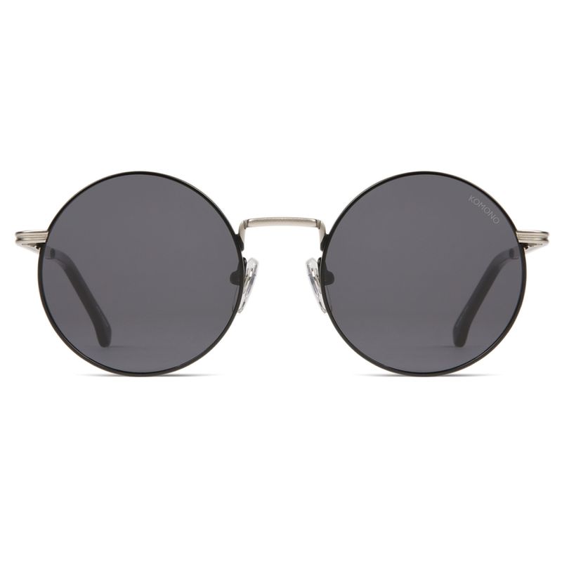 KOMONO - Lentes de Sol Lennon Silver/Black
