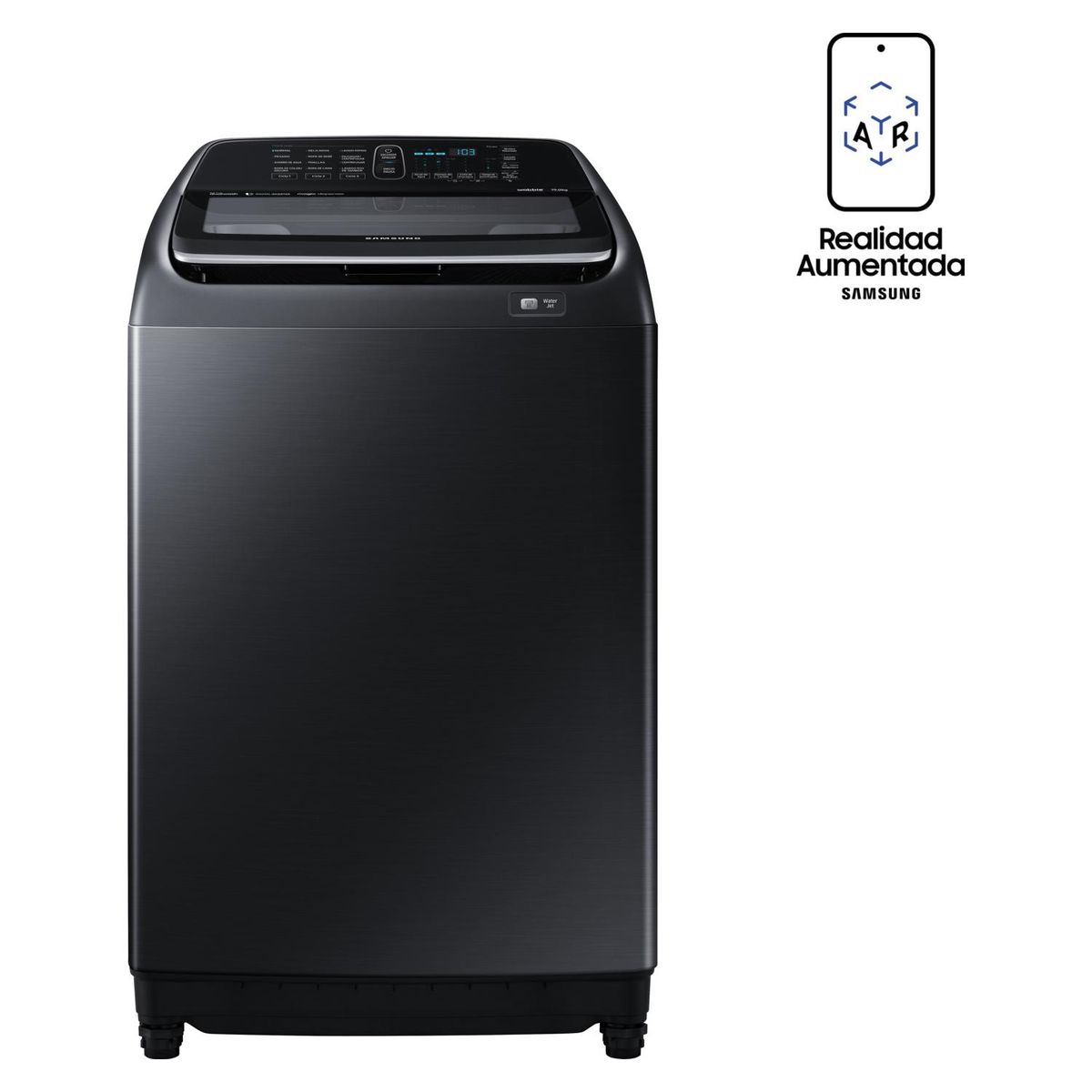 SAMSUNG - Lavadora Automática 19 kg WA19N6780CV/ZS Samsung