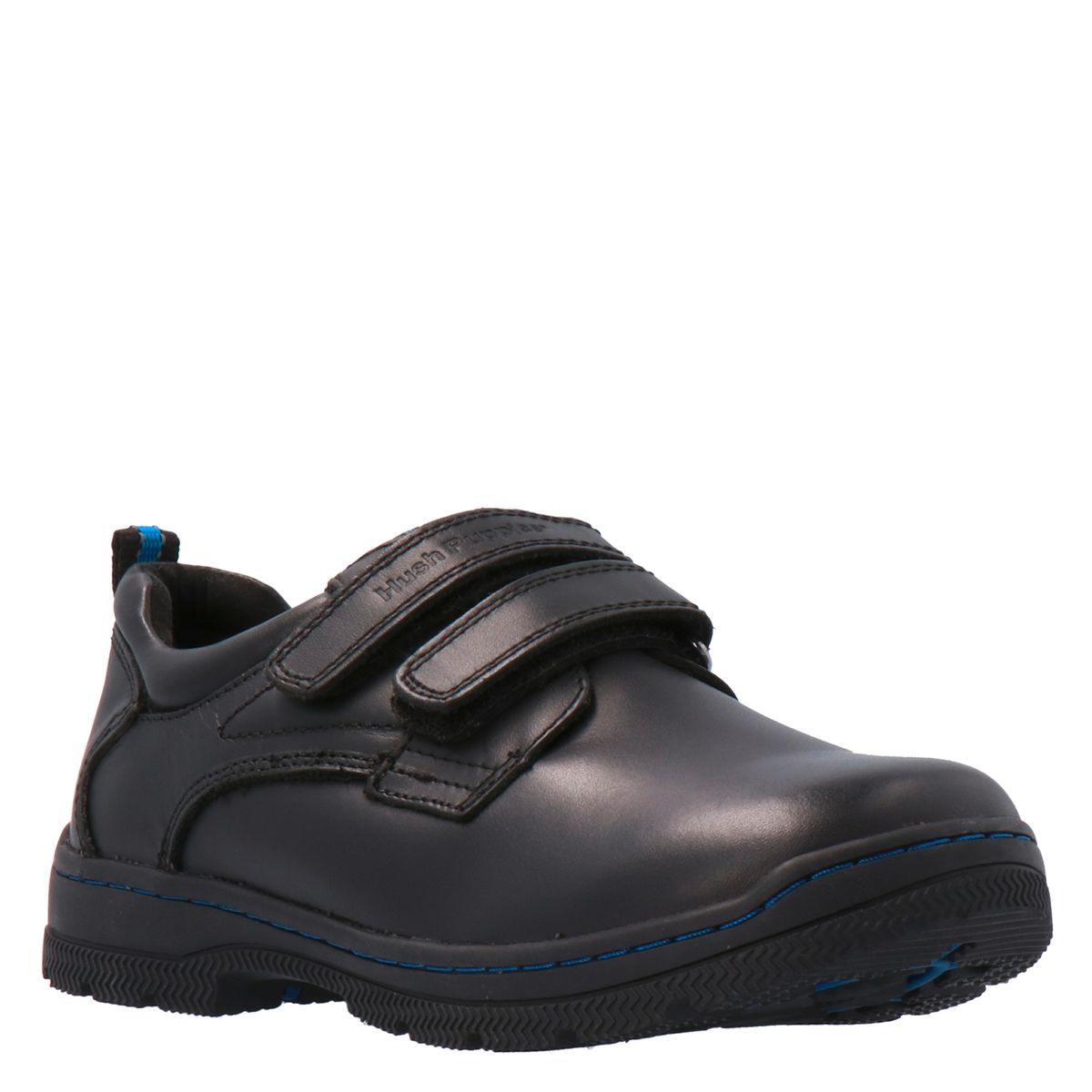 HUSH PUPPIES - Calzado Escolar Niño Cuero Negro (28 a 34) Hush Puppies