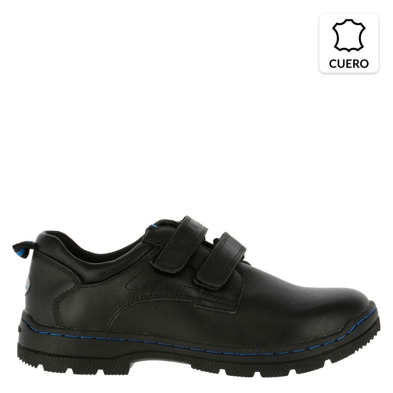 HUSH PUPPIES Calzado Escolar Niño Cuero Negro (35 a 40)