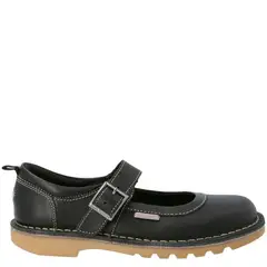 HUSH PUPPIES - Zapato Escolar Niña Cuero Negro (35 a 41)