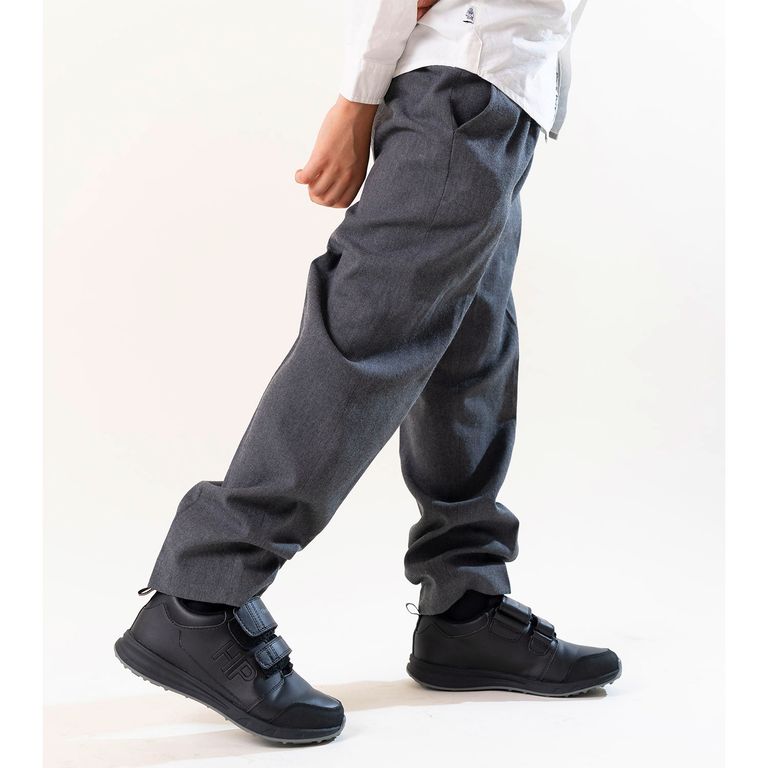 Zapatilla Escolar Niño Negro (30 a 34)
