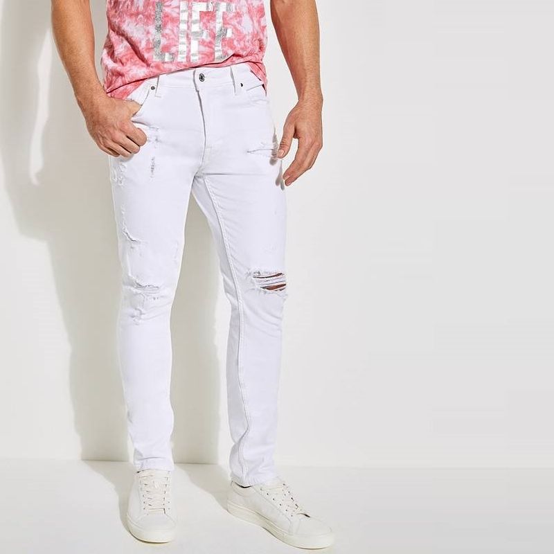 GUESS - Jeans Guess Skinny Owdx Blanco