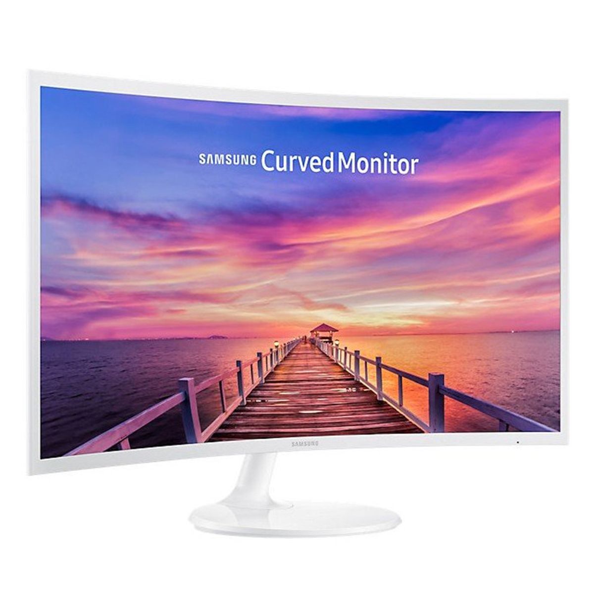 SAMSUNG - Monitor Curvo Led 32 Blanco