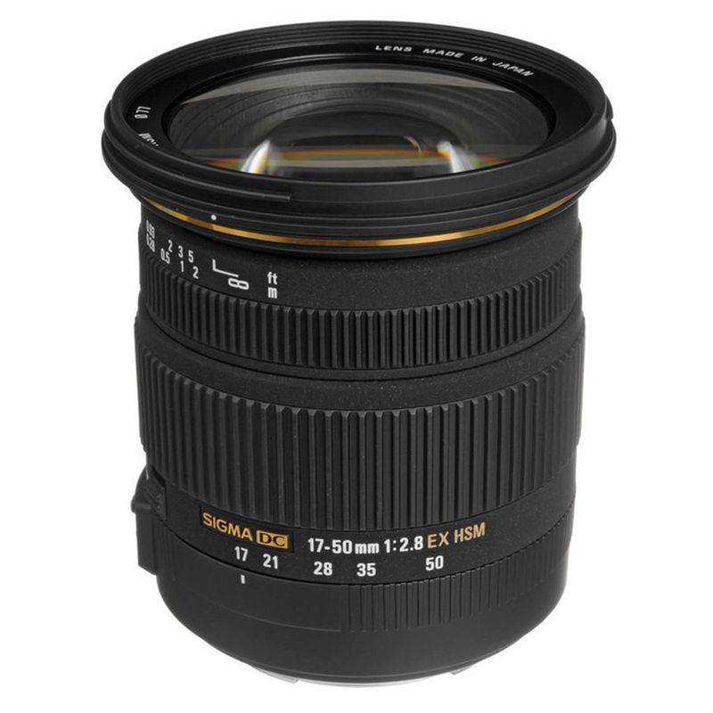 SIGMA - Lente Sigma 17-50mm F/2.8 EX DC OS HSM - Nikon