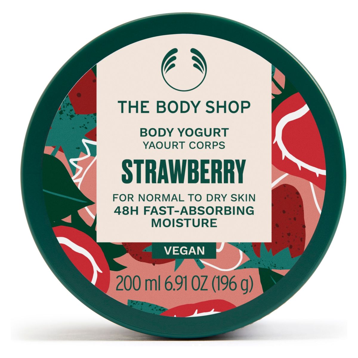 THE BODY SHOP - Crema De Cuerpo Yogurt Strawberry Hidratante 200 Ml The Body Shop