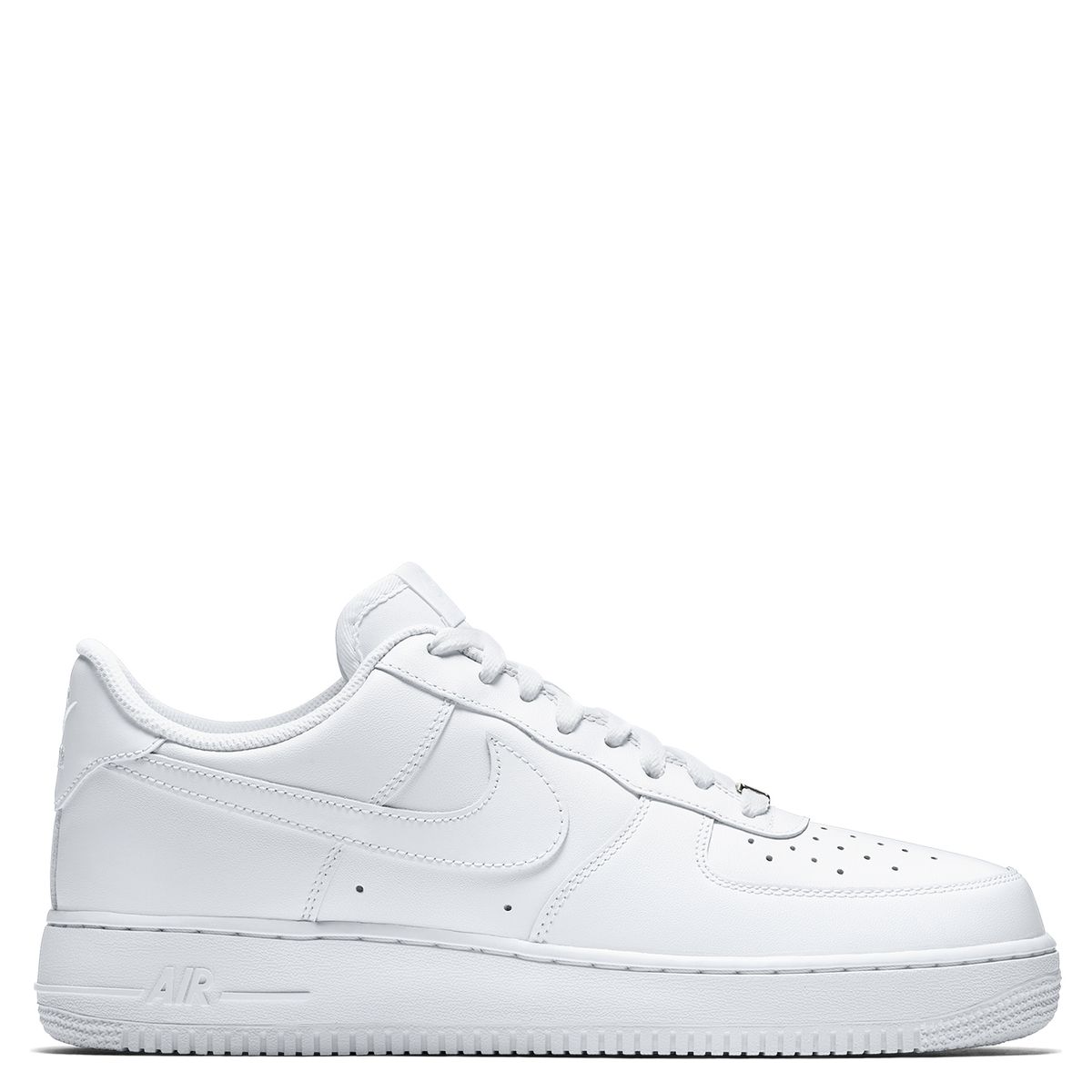 NIKE - Air Force 1 '07 Zapatilla Urbana Hombre Cuero Blanco Nike