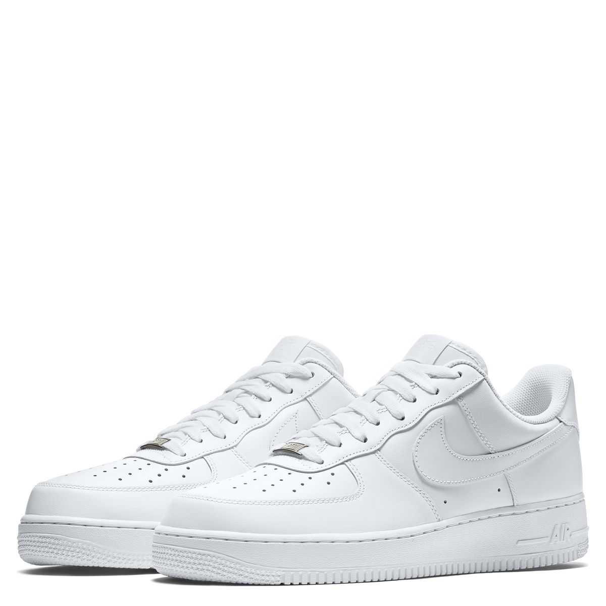 NIKE - Air Force 1 '07 Zapatilla Urbana Hombre Cuero Blanco Nike