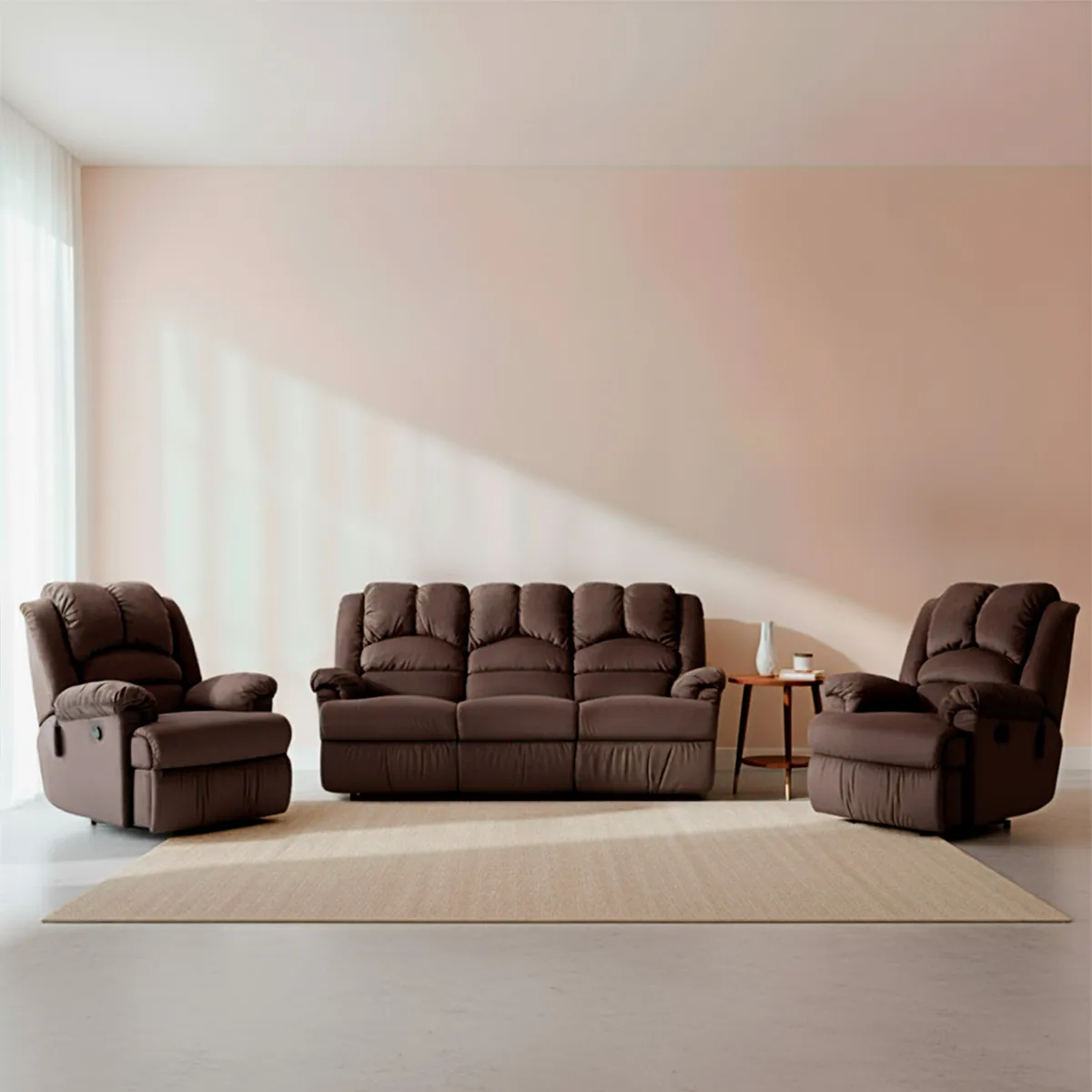 ROSEN - Juego De Living 3-1-1 Jarrie Rosen