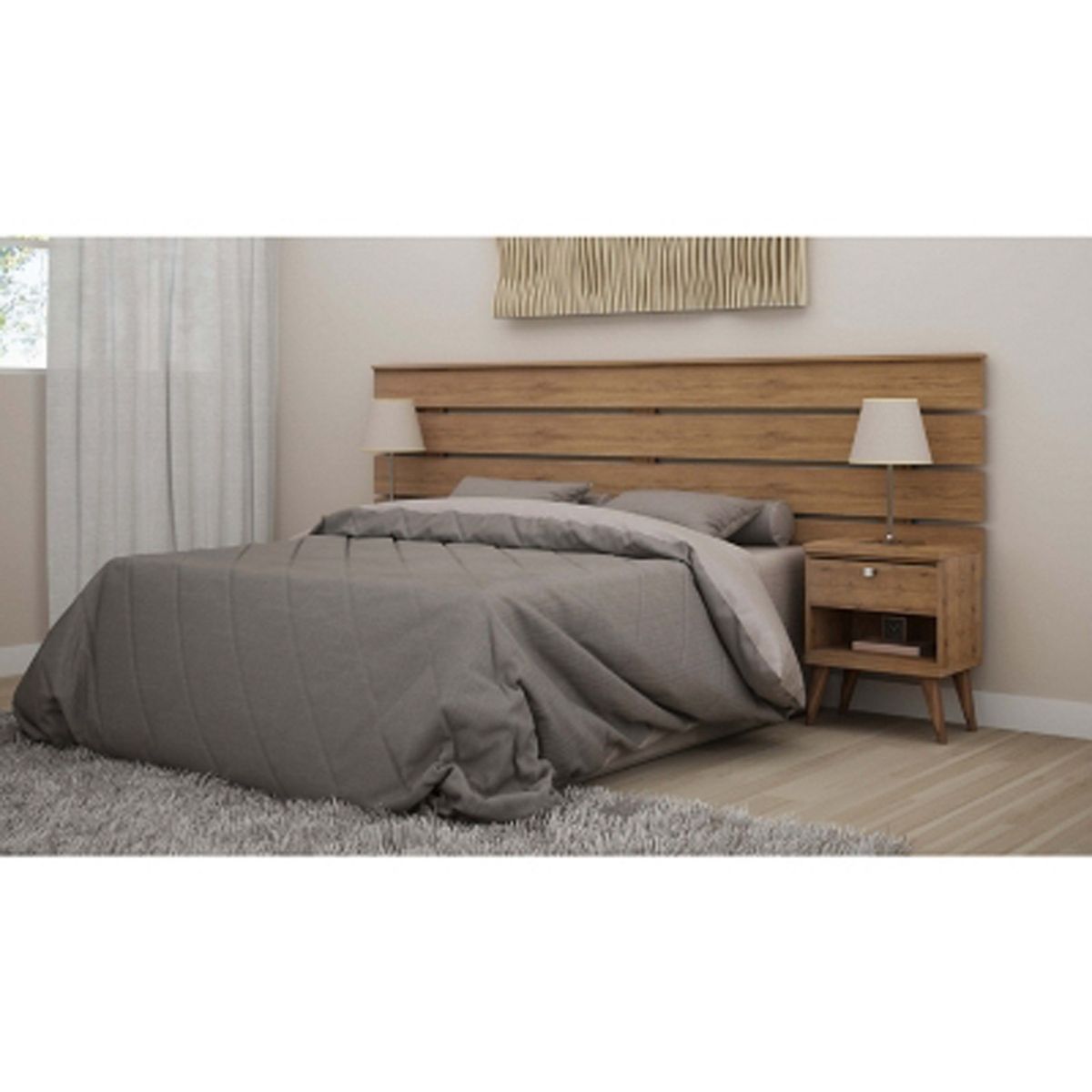 DECOCASA - Set de Muebles Roma 2 Plazas Decocasa