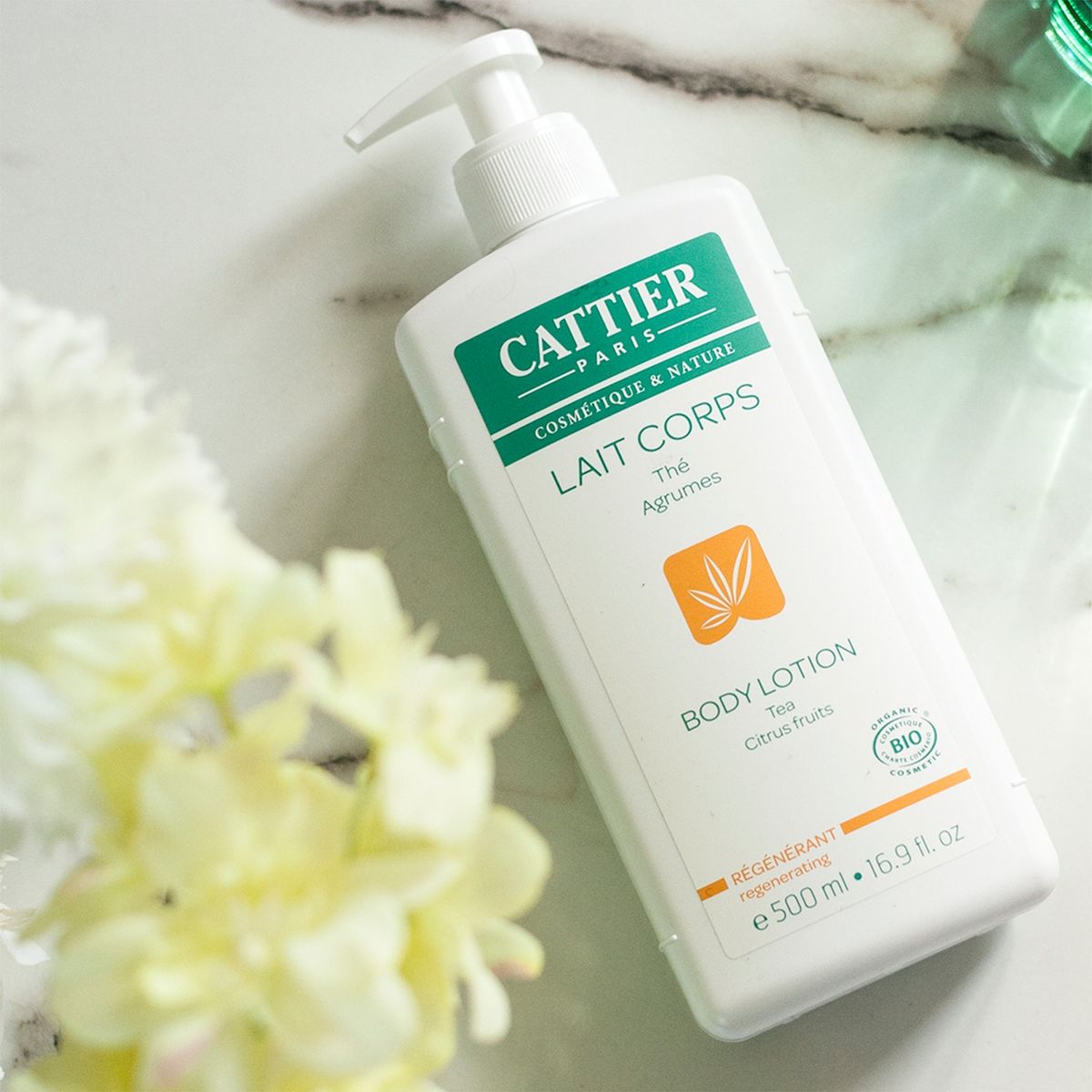 CATTIER - Leche Corpotal Reg Te blanco Cattier