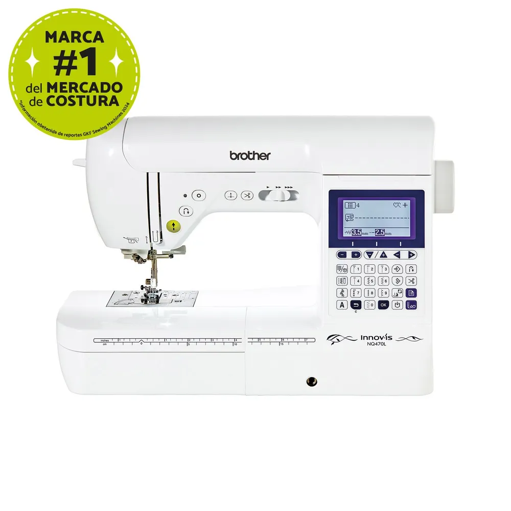 Brother NQ470 Blanco, foto 2