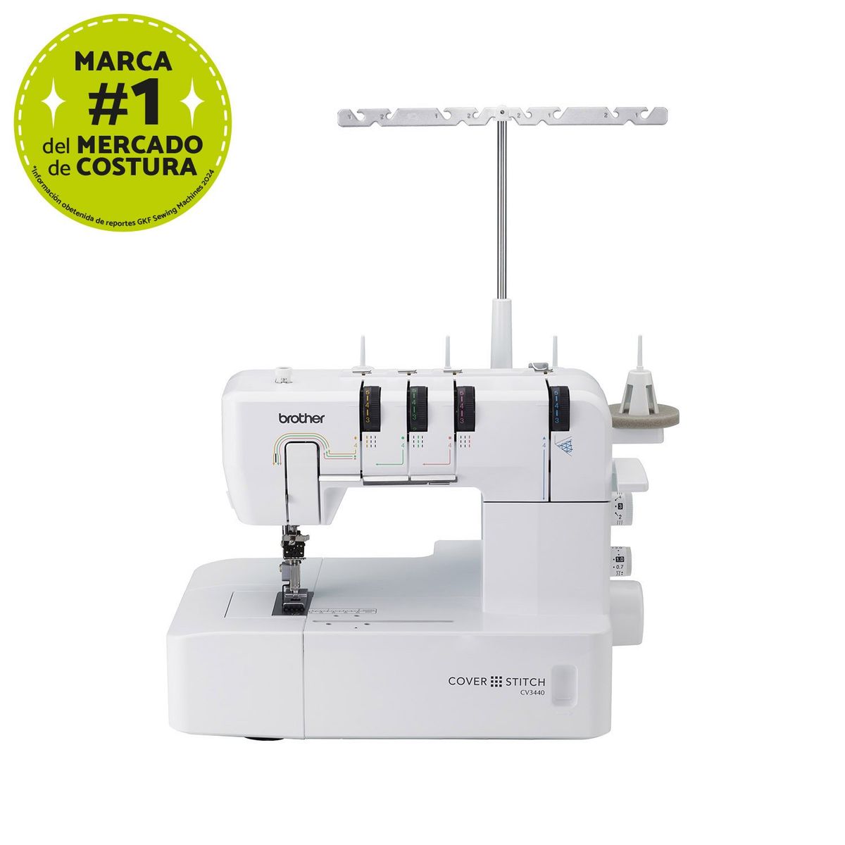 BROTHER - Máquina Brother Colleretera CV3440