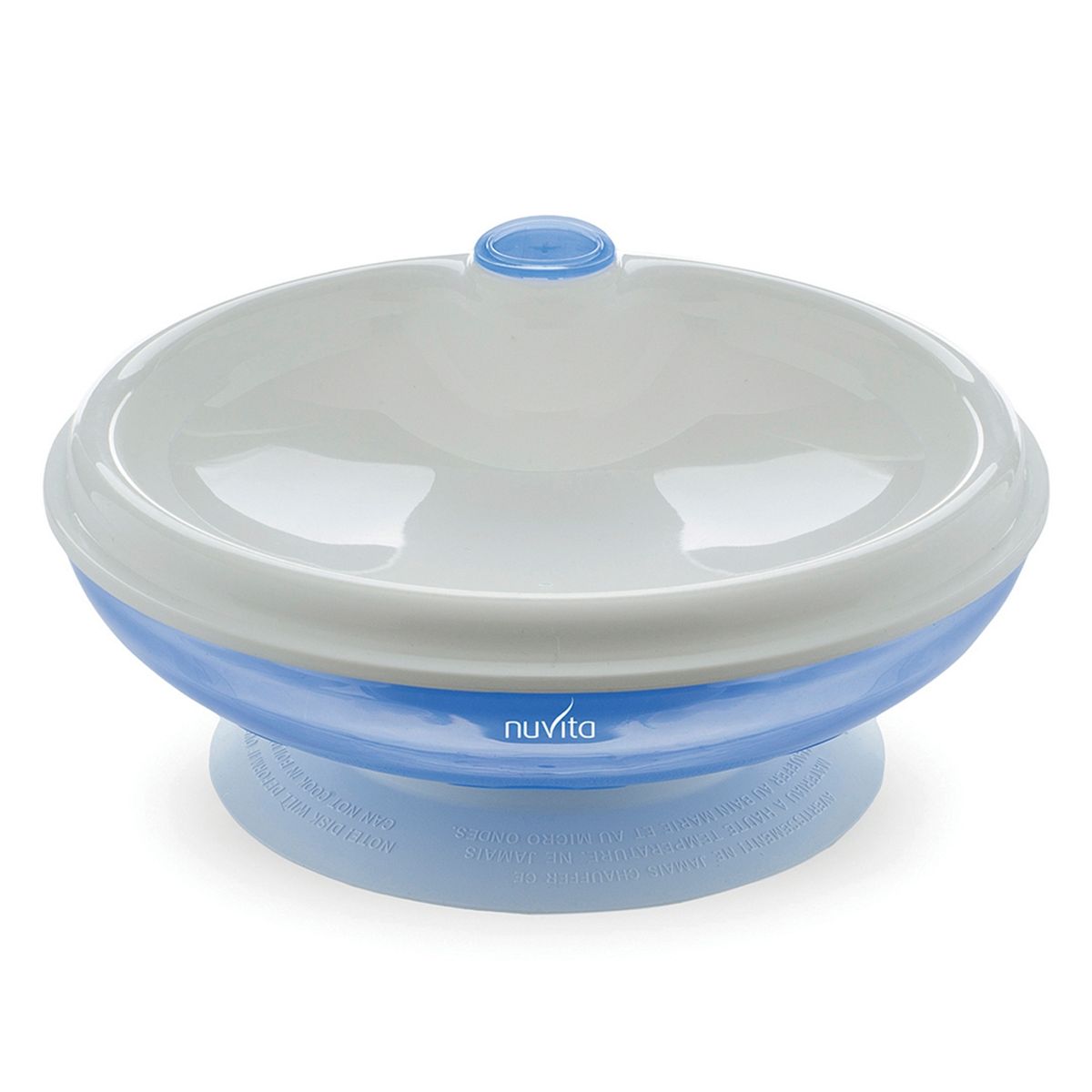 NUVITA - Plato Térmico Para Microondas Azul Nuvita