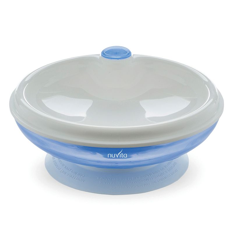 NUVITA - Plato Térmico Para Microondas Azul Nuvita