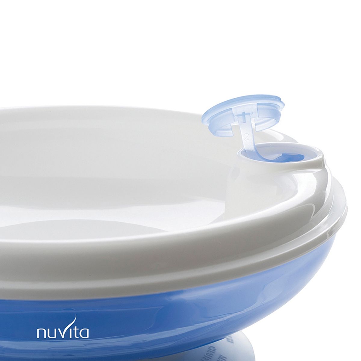 NUVITA - Plato Térmico Para Microondas Azul Nuvita