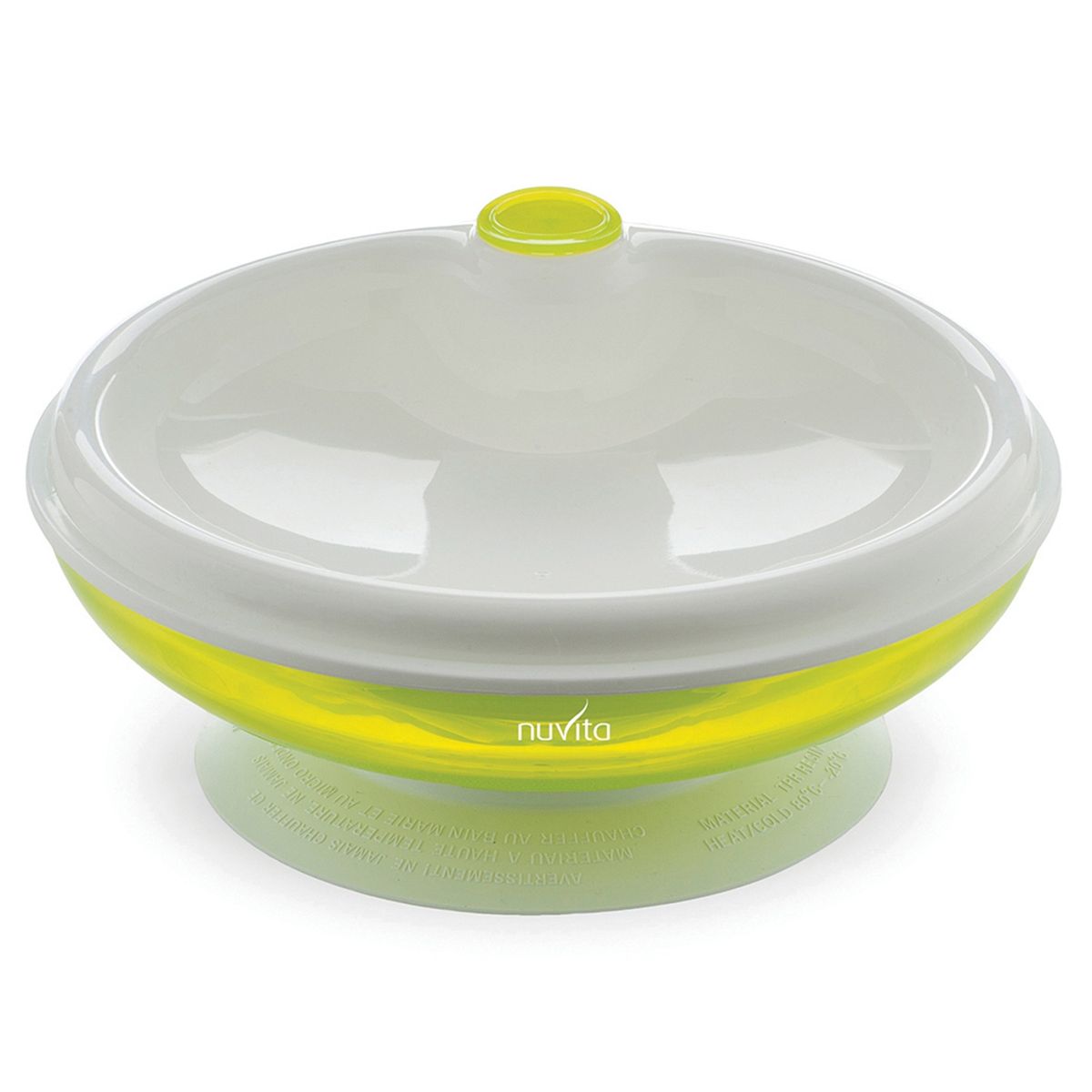 NUVITA - Plato Térmico Para Microondas Verde Nuvita