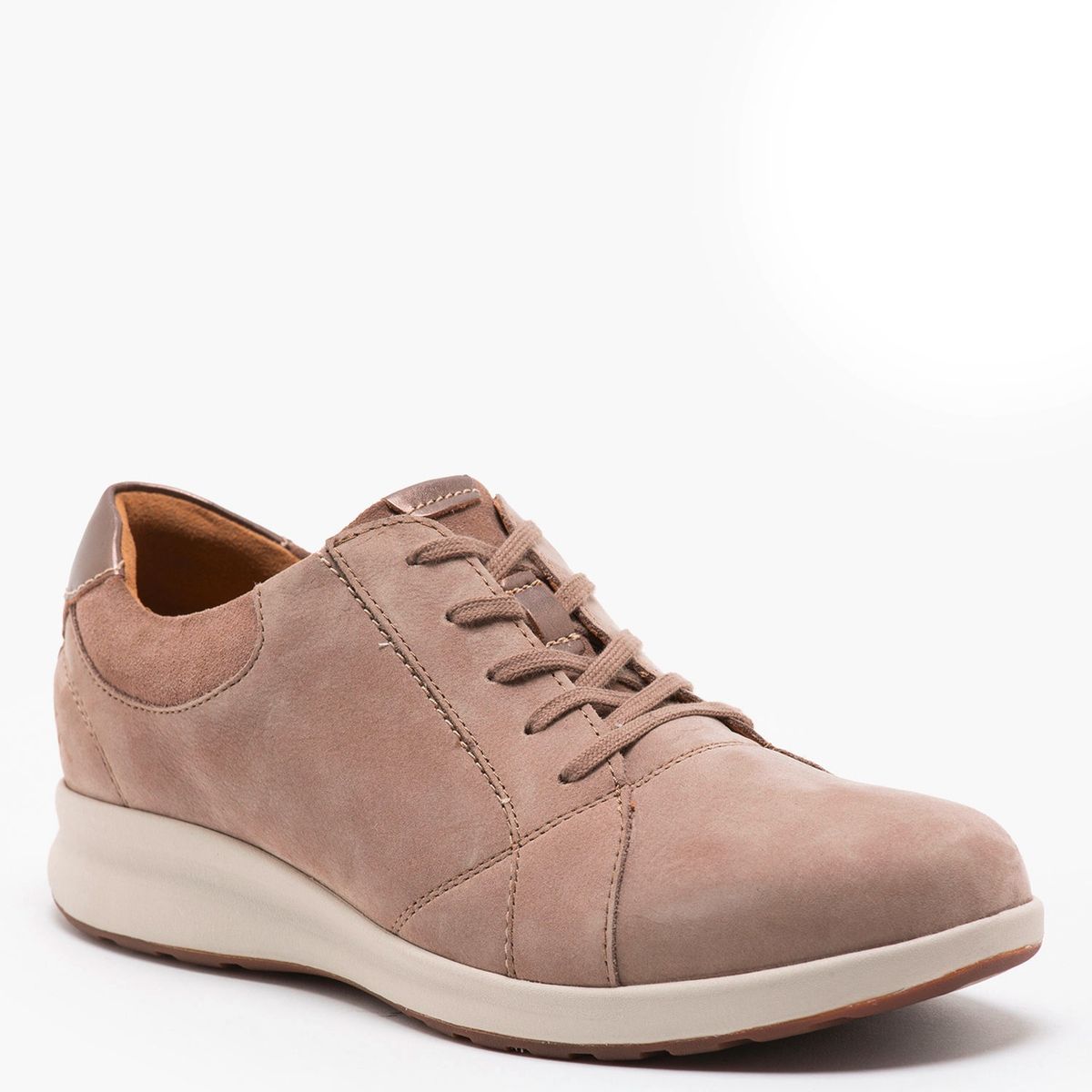 CLARKS - Clarks Zapatilla Urbana Mujer Cuero Gris