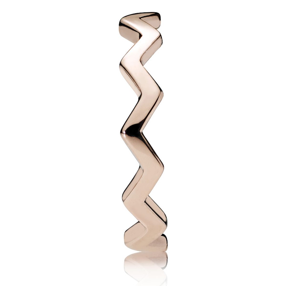 PANDORA - Anillo Zigzag Atemporal