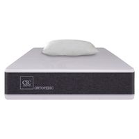 Colchón Ortopedic 1 Plaza X 2.00Mt + Almohadas