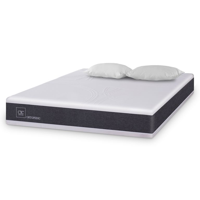 CIC Colchón Ortopedic 2 Plazas X 2.00Mt + Almohadas