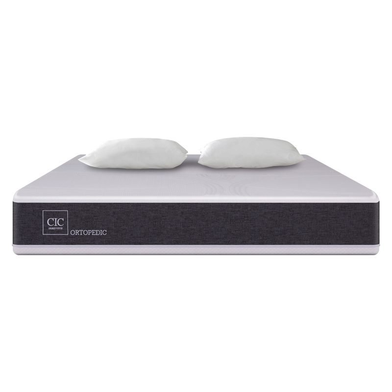 CIC - Colchón Ortopedic king x 2.00mt + Almohadas Cic