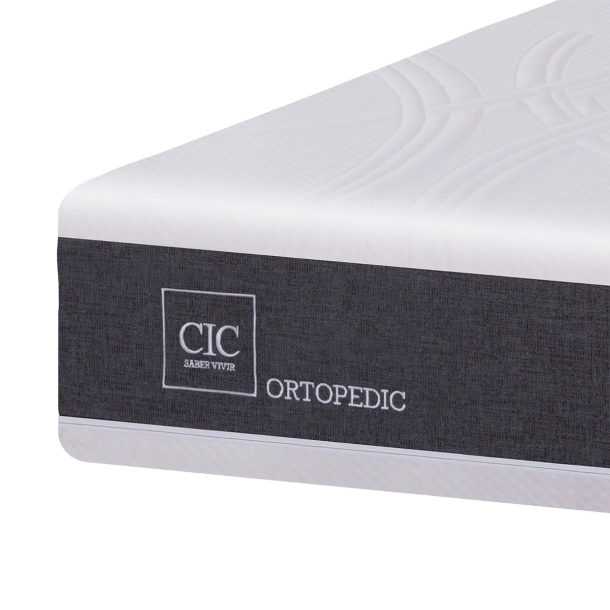 CIC - Colchón Ortopedic 1.5 Plazas X 1.90Mt + Cubre Colchón Cic