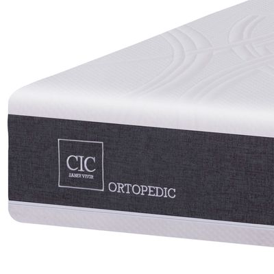 Imagen 2 del producto Box Spring Ortopedic Black 1.5 Plazas Base Normal 105x200 cm + Muebles Enio